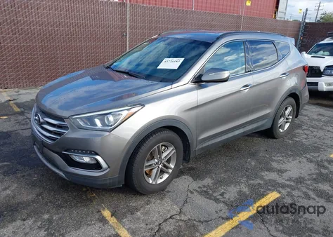 2018 Hyundai Santa Fe Sport 2.4L из США, поврежденный, VIN 5NMZUDLB8JH098549